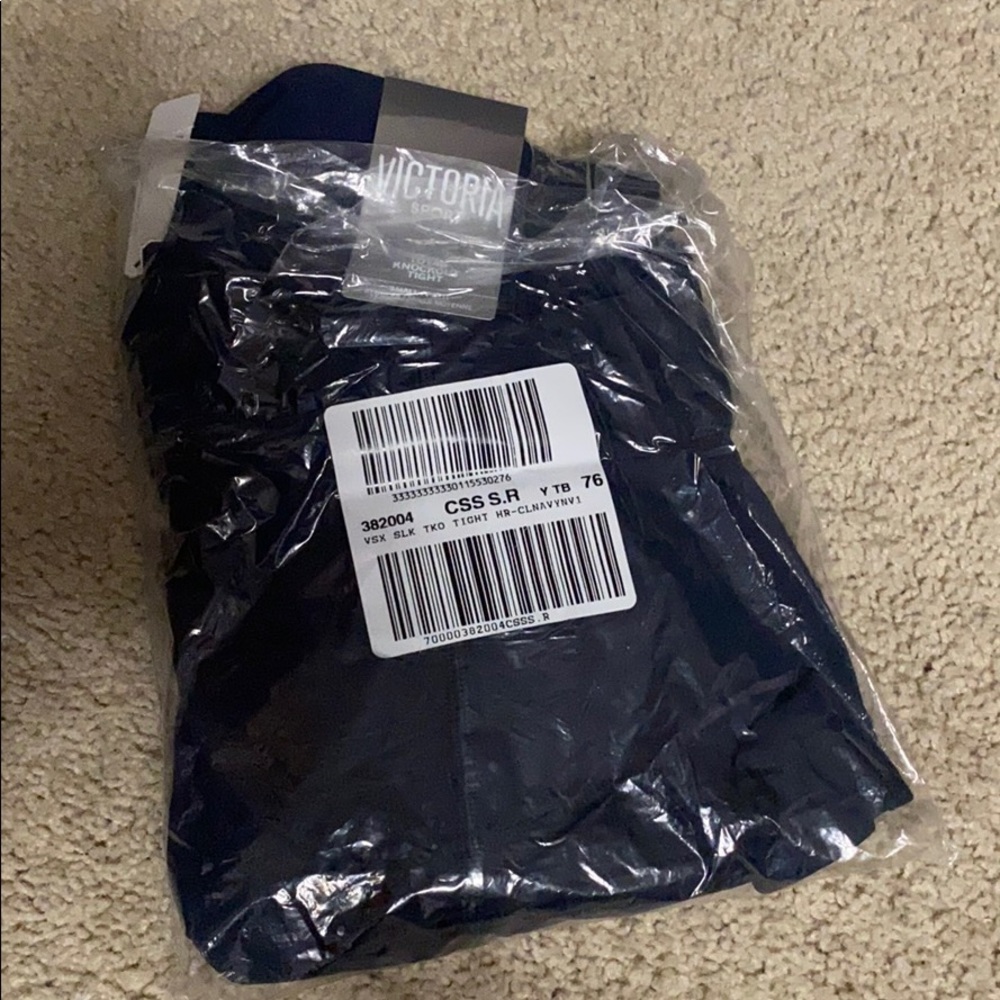 Victoria Sport Total Knockout Tight- Navy Blue